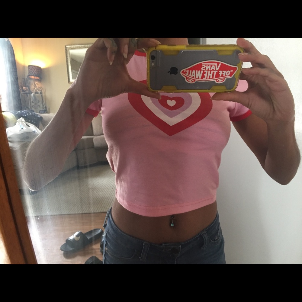 O-mighty Powerpuff Girl Crop Top TEE